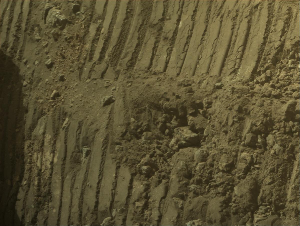 This image was taken by FRONT_HAZCAM_RIGHT_A onboard NASA's Mars rover Perseverance on Sol 545