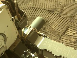 View image taken on Mars, Mars Perseverance Sol 545: Left Navigation Camera (Navcam)