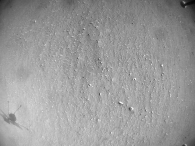 This image was taken by HELI_NAV onboard NASA's Mars rover Perseverance on Sol 550