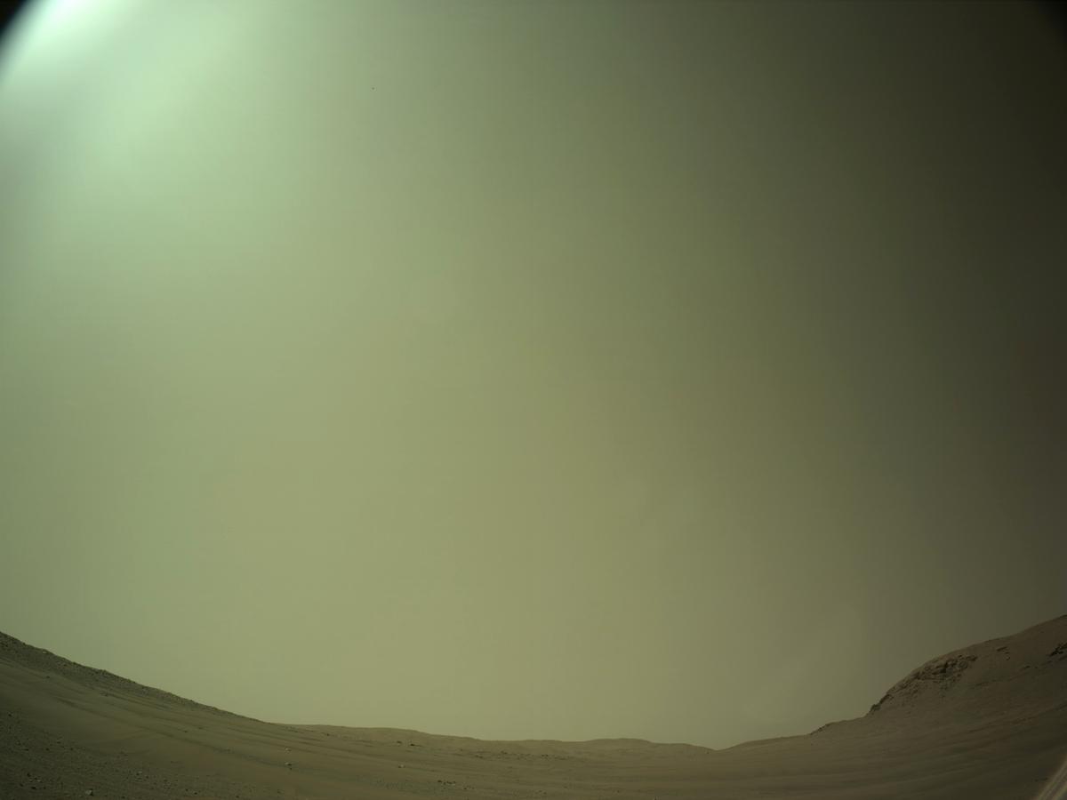 This image was taken by NAVCAM_LEFT onboard NASA's Mars rover Perseverance on Sol 550