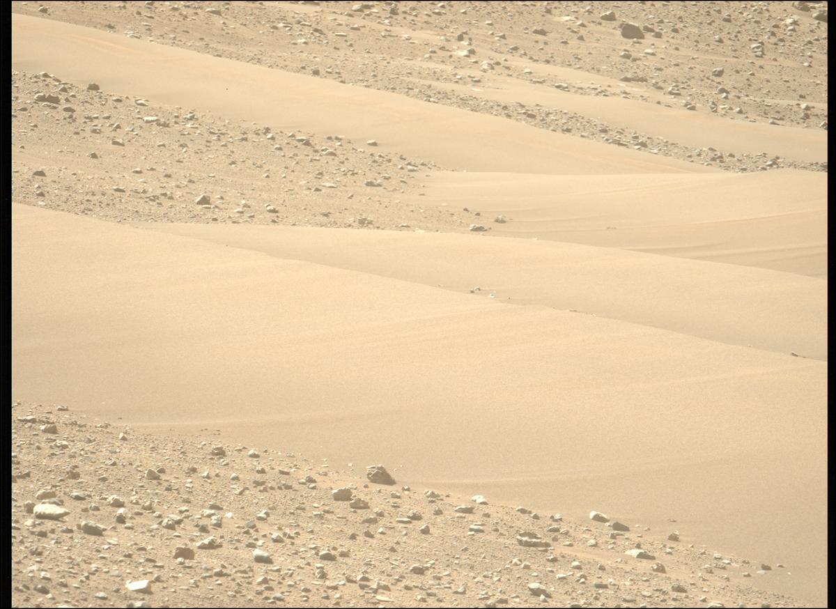 This image was taken by MCZ_LEFT onboard NASA's Mars rover Perseverance on Sol 550