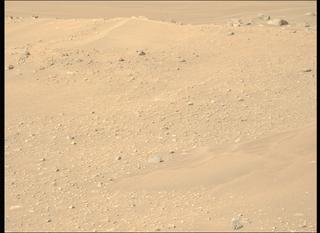 View image taken on Mars, Mars Perseverance Sol 550: Left Mastcam-Z Camera