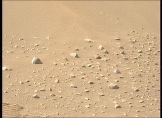 View image taken on Mars, Mars Perseverance Sol 550: Left Mastcam-Z Camera