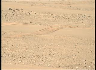 View image taken on Mars, Mars Perseverance Sol 550: Right Mastcam-Z Camera
