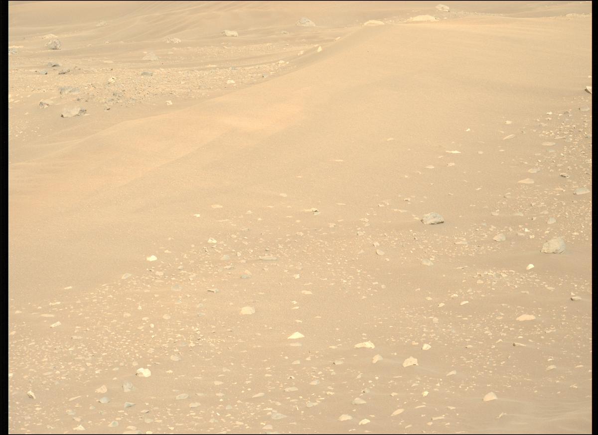This image was taken by MCZ_LEFT onboard NASA's Mars rover Perseverance on Sol 552