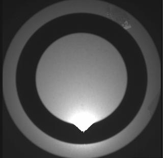 View image taken on Mars, Mars Perseverance Sol 553: SkyCam Camera 