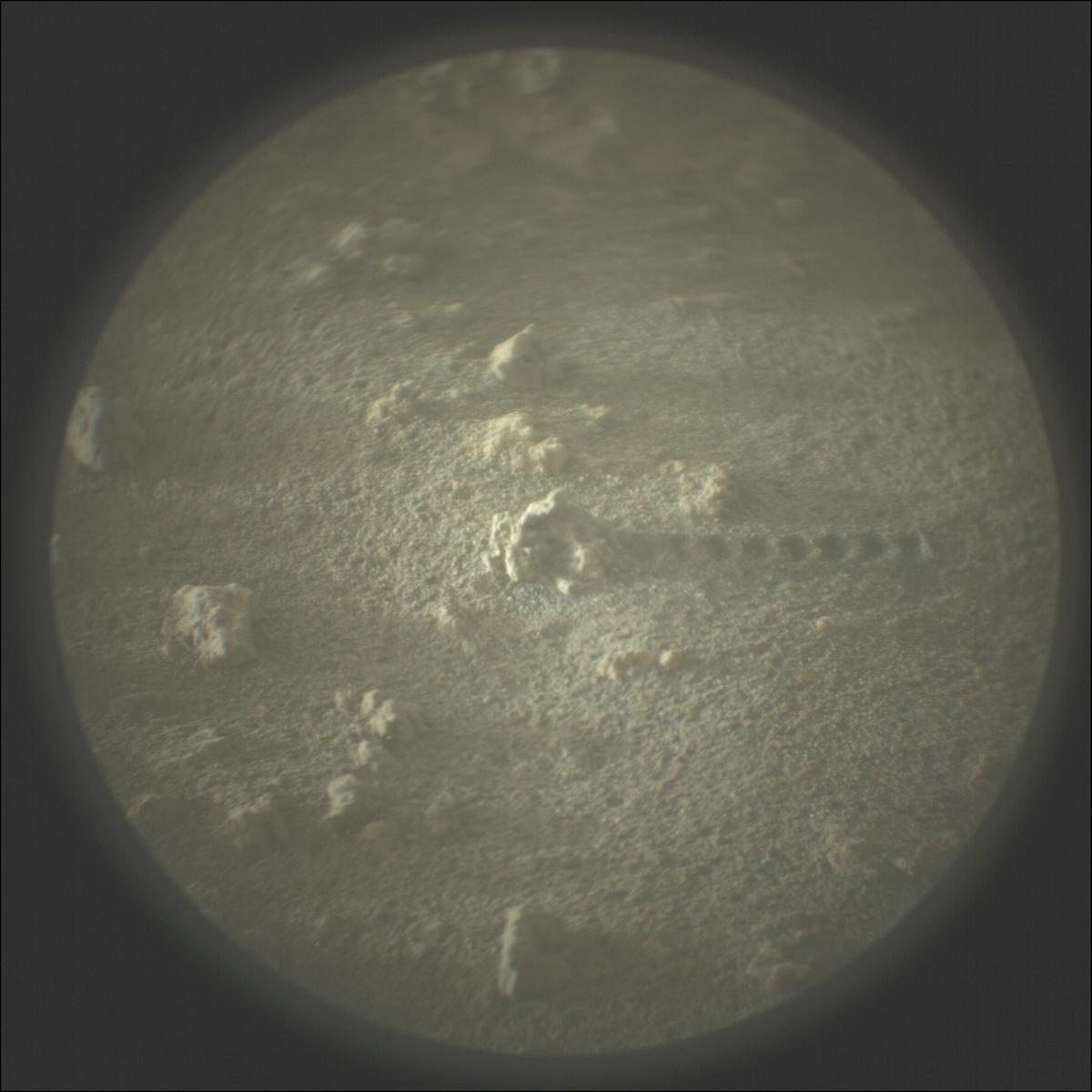 This image was taken by SUPERCAM_RMI onboard NASA's Mars rover Perseverance on Sol 555