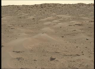 View image taken on Mars, Mars Perseverance Sol 555: Left Mastcam-Z Camera