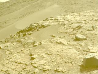 View image taken on Mars, Mars Perseverance Sol 564: Front Left Hazard Avoidance Camera (Hazcam)