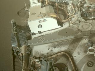 View image taken on Mars, Mars Perseverance Sol 565: Right Navigation Camera (Navcam)