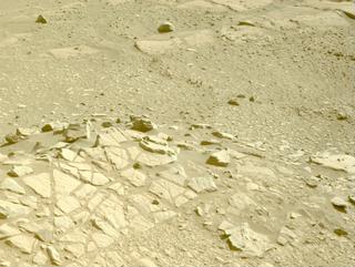 View image taken on Mars, Mars Perseverance Sol 566: Left Navigation Camera (Navcam)