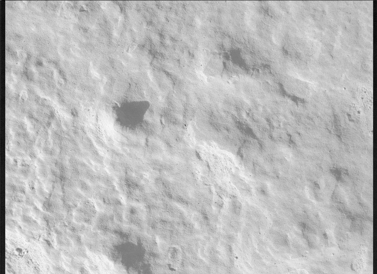 This image was taken by SHERLOC_WATSON onboard NASA's Mars rover Perseverance on Sol 566