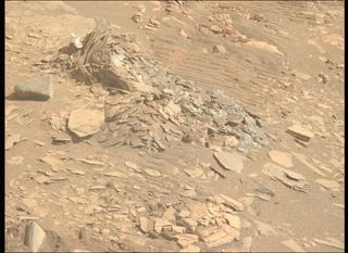 View image taken on Mars, Mars Perseverance Sol 566: Left Mastcam-Z Camera