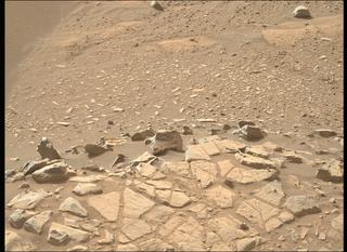 View image taken on Mars, Mars Perseverance Sol 566: Right Mastcam-Z Camera