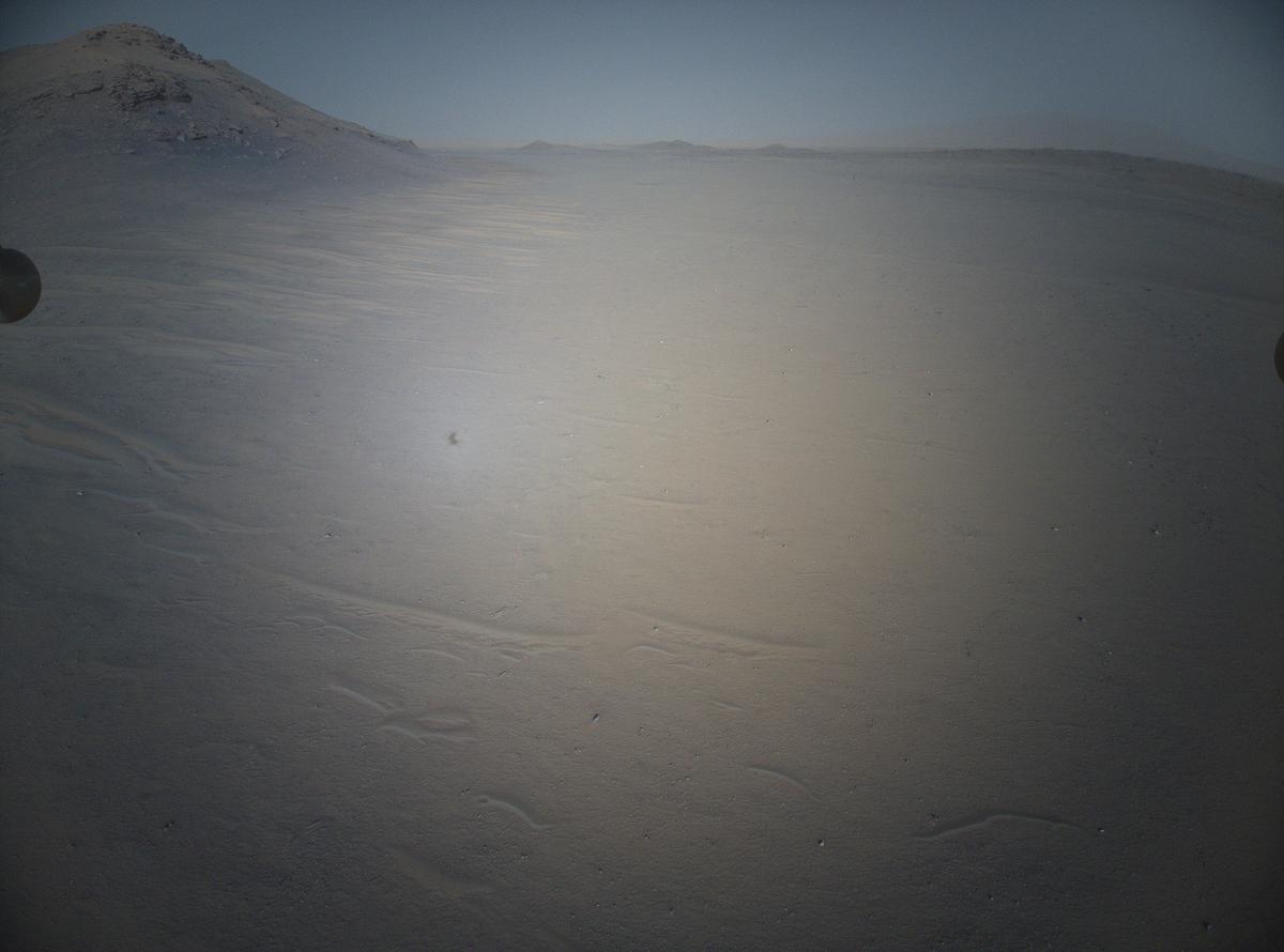 This image was taken by HELI_RTE onboard NASA's Mars rover Perseverance on Sol 567