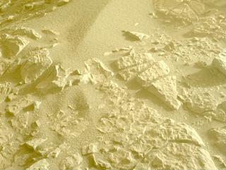 View image taken on Mars, Mars Perseverance Sol 568: Front Left Hazard Avoidance Camera (Hazcam)