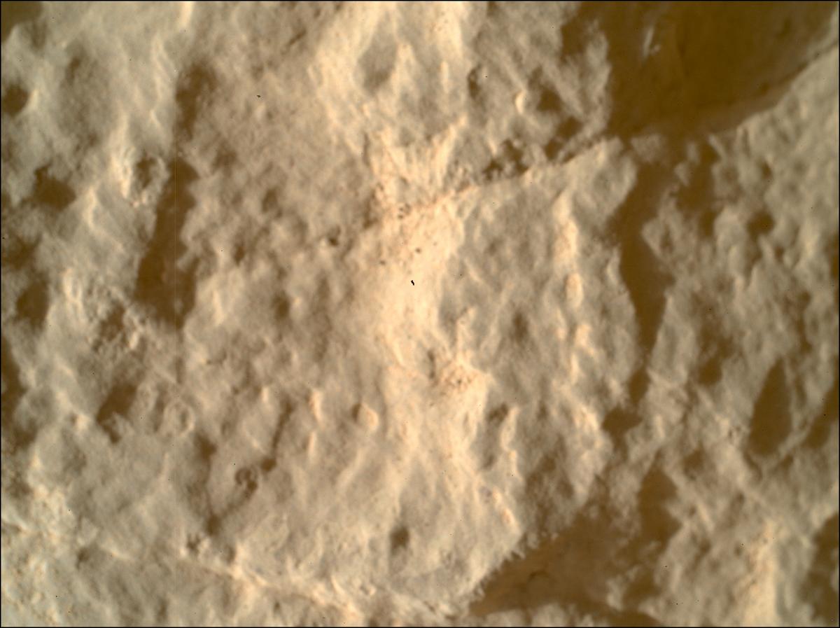 This image was taken by SHERLOC_WATSON onboard NASA's Mars rover Perseverance on Sol 570