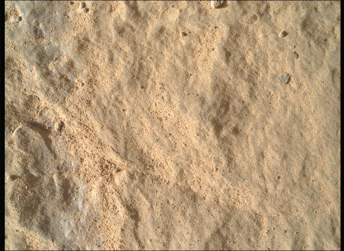 This image was taken by SHERLOC_WATSON onboard NASA's Mars rover Perseverance on Sol 570