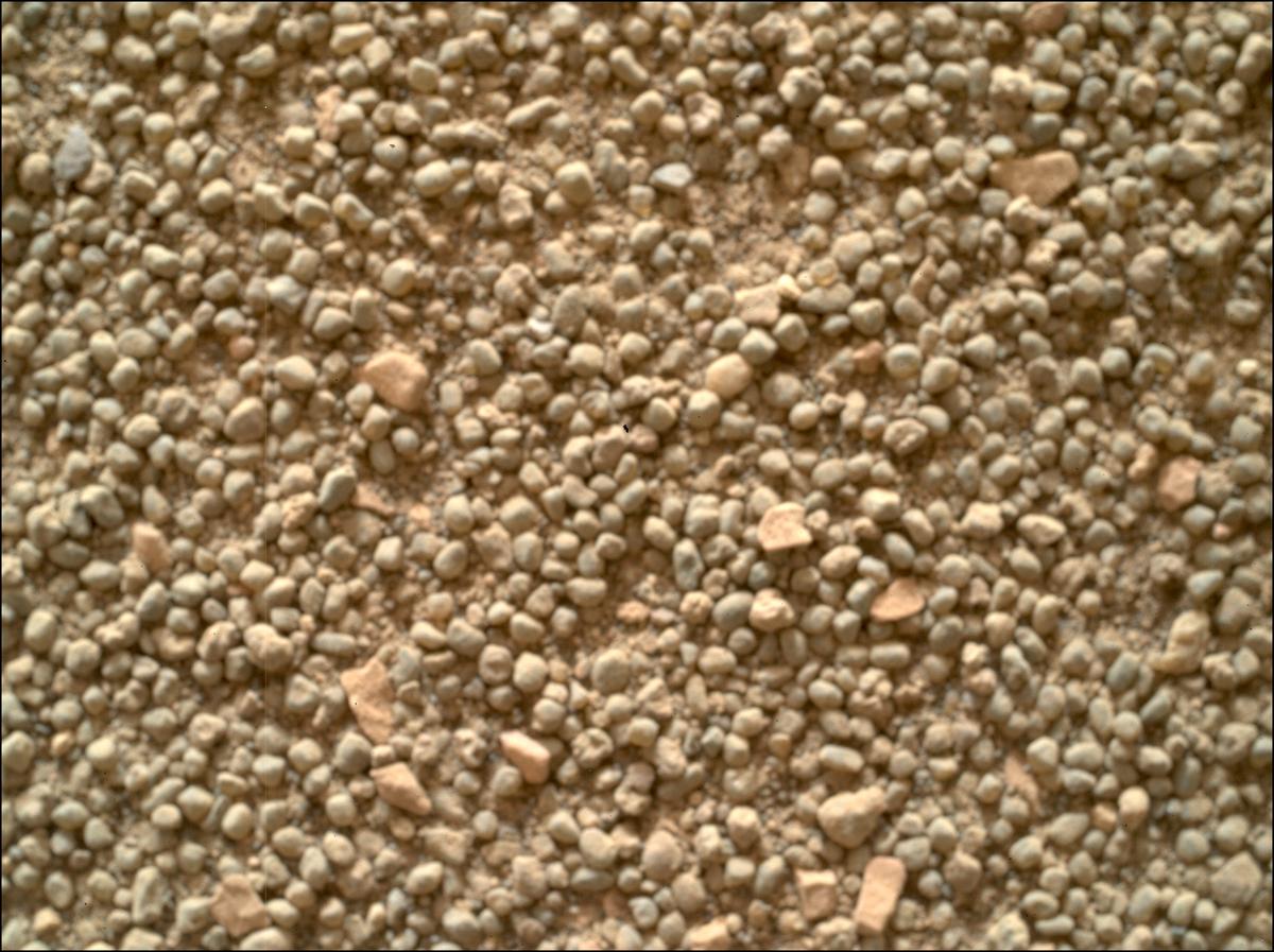 This image was taken by SHERLOC_WATSON onboard NASA's Mars rover Perseverance on Sol 572