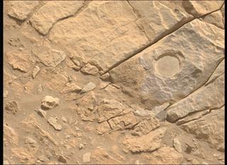 View image taken on Mars, Mars Perseverance Sol 572: Left Mastcam-Z Camera
