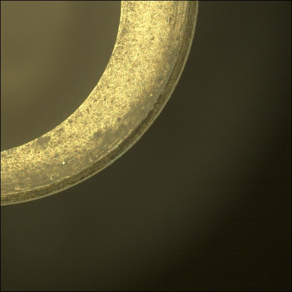 This image was taken by CACHECAM onboard NASA's Mars rover Perseverance on Sol 575
