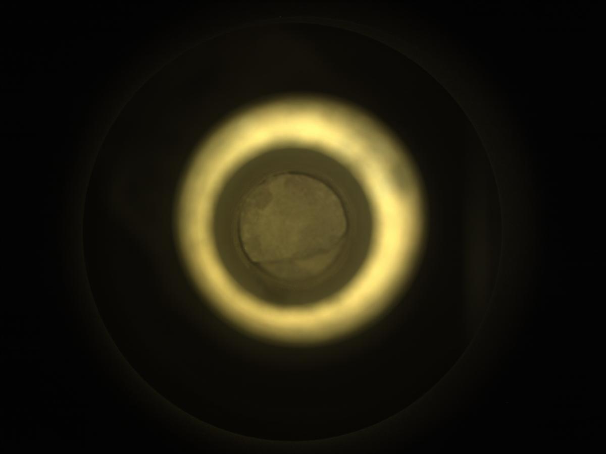 This image was taken by CACHECAM onboard NASA's Mars rover Perseverance on Sol 575