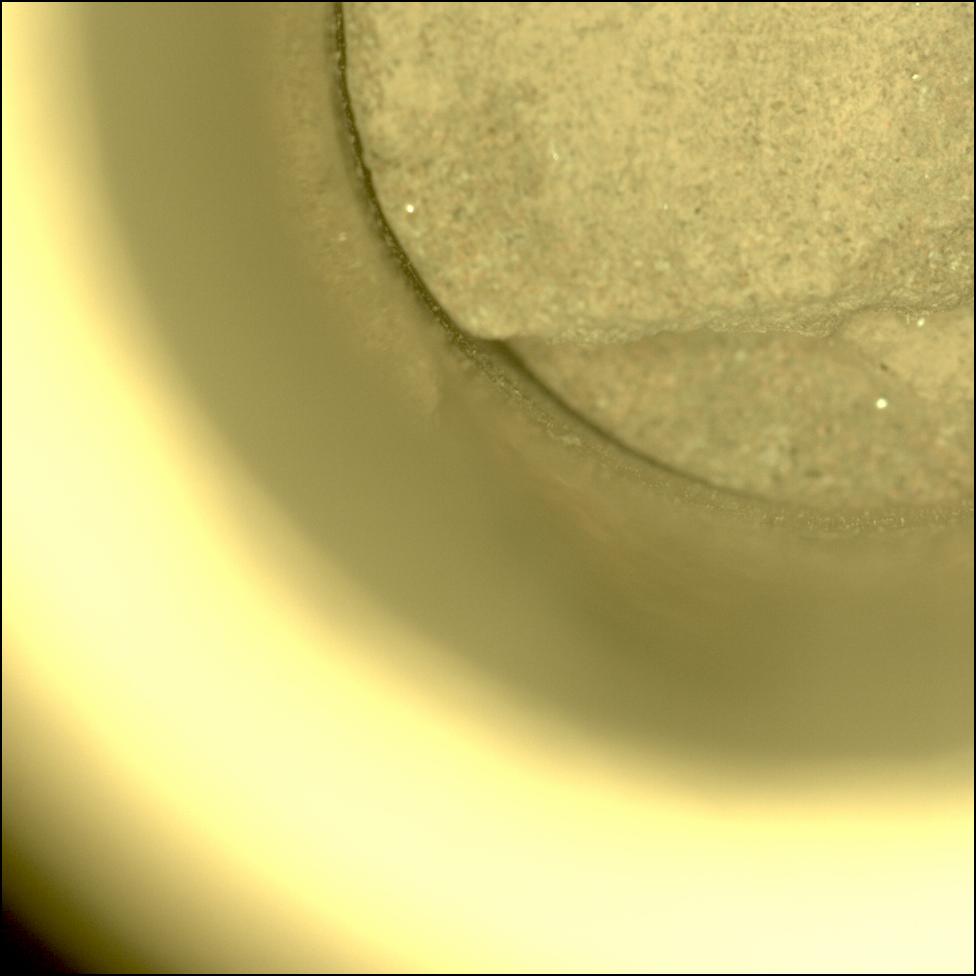 This image was taken by CACHECAM onboard NASA's Mars rover Perseverance on Sol 575