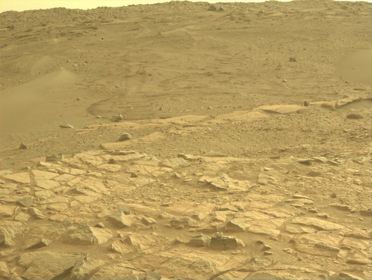 This image was taken by FRONT_HAZCAM_RIGHT_A onboard NASA's Mars rover Perseverance on Sol 575
