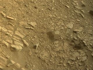 View image taken on Mars, Mars Perseverance Sol 575: Right Navigation Camera (Navcam)