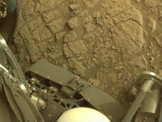 View image taken on Mars, Mars Perseverance Sol 575: Right Navigation Camera (Navcam)