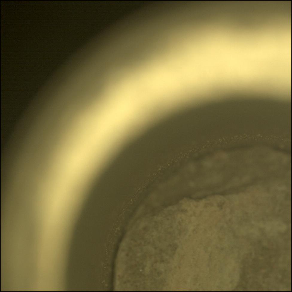 This image was taken by CACHECAM onboard NASA's Mars rover Perseverance on Sol 579
