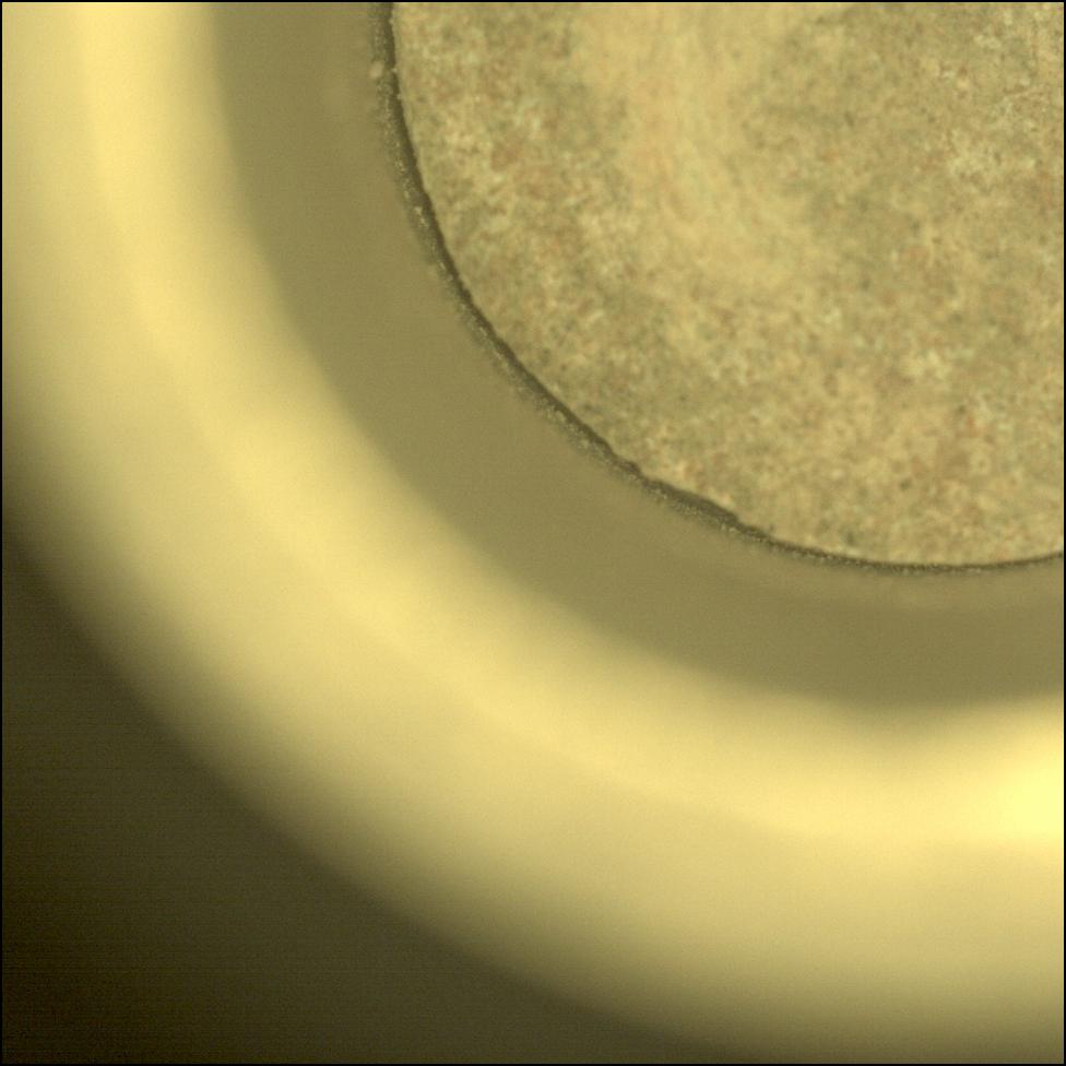 This image was taken by CACHECAM onboard NASA's Mars rover Perseverance on Sol 579