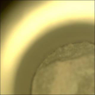 View image taken on Mars, Mars Perseverance Sol 579: Sample Caching System Camera (CacheCam)