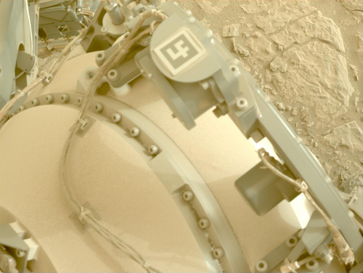 This image was taken by NAVCAM_LEFT onboard NASA's Mars rover Perseverance on Sol 579