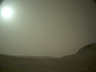 View image taken on Mars, Mars Perseverance Sol 580: Left Navigation Camera (Navcam)