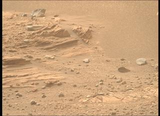 View image taken on Mars, Mars Perseverance Sol 582: Right Mastcam-Z Camera