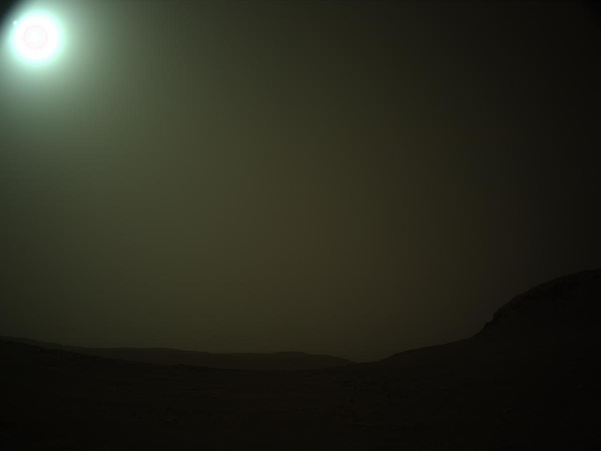 This image was taken by NAVCAM_LEFT onboard NASA's Mars rover Perseverance on Sol 583