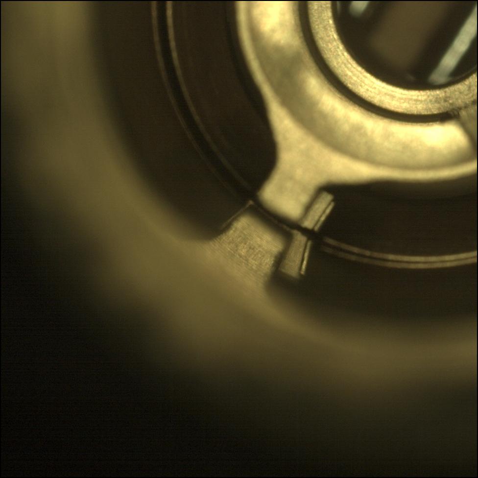 This image was taken by CACHECAM onboard NASA's Mars rover Perseverance on Sol 586