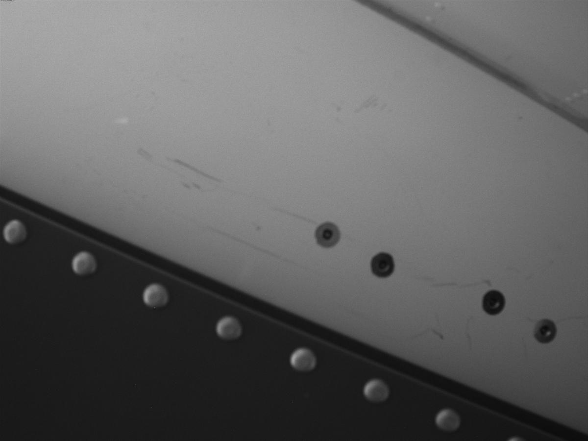 This image was taken by EDL_DDCAM onboard NASA's Mars rover Perseverance on Sol 586