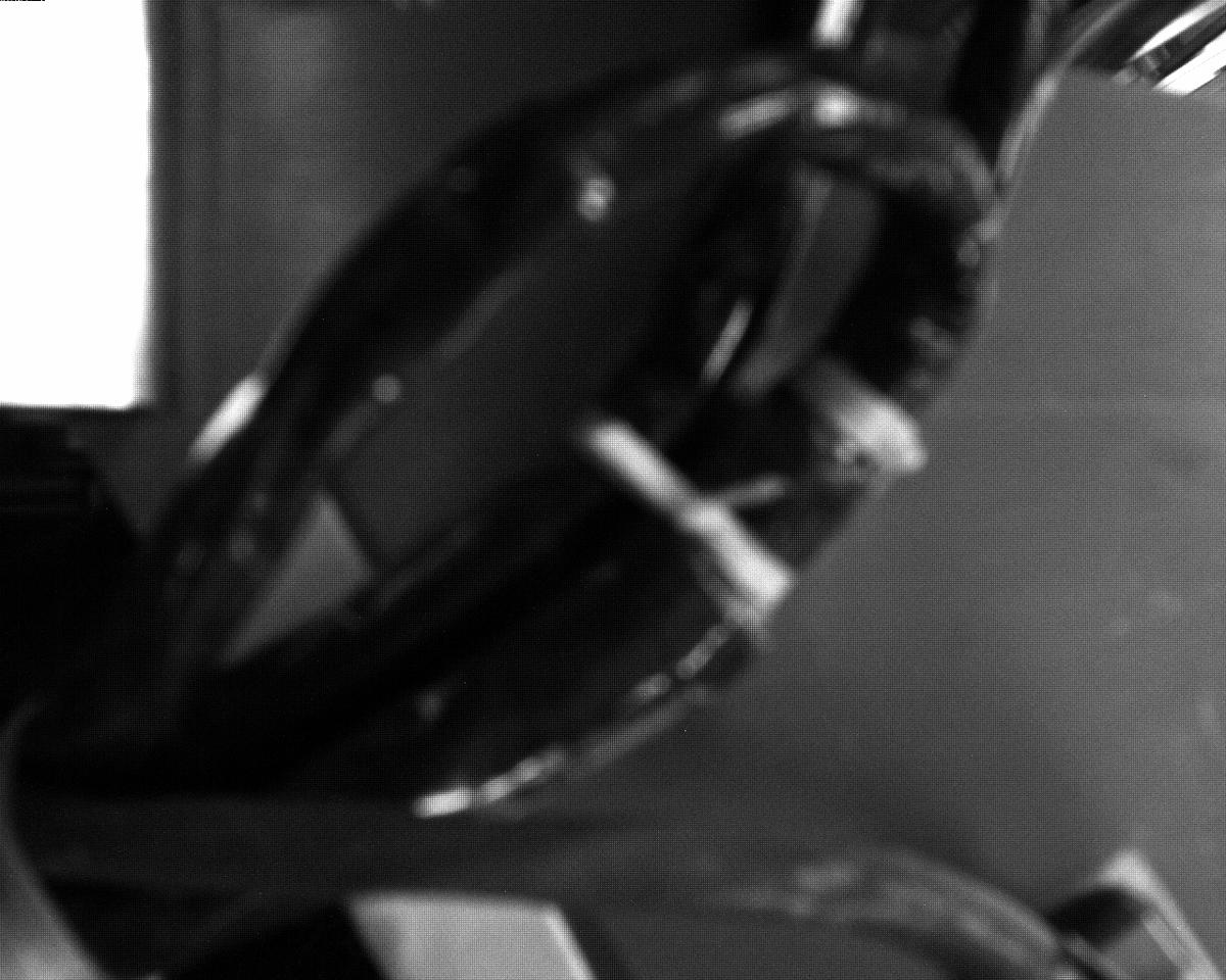 This image was taken by EDL_RUCAM onboard NASA's Mars rover Perseverance on Sol 586