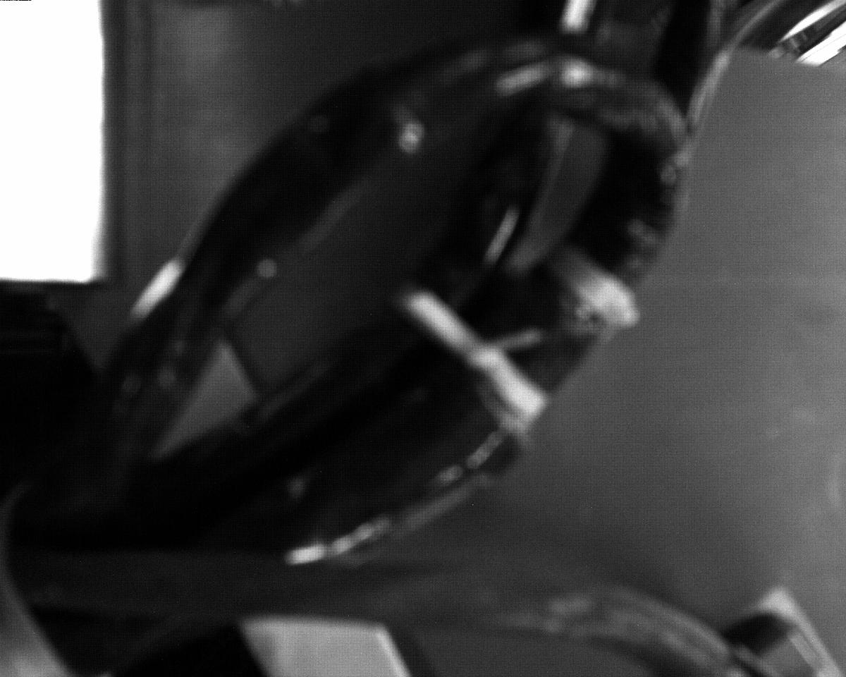 This image was taken by EDL_RUCAM onboard NASA's Mars rover Perseverance on Sol 586