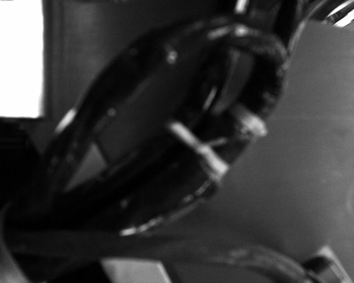 This image was taken by EDL_RUCAM onboard NASA's Mars rover Perseverance on Sol 586