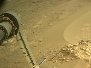 View image taken on Mars, Mars Perseverance Sol 586: Left Navigation Camera (Navcam)