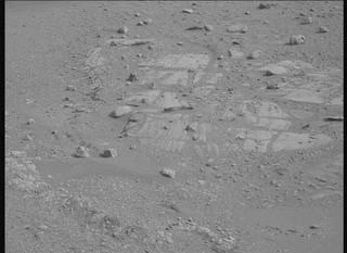 View image taken on Mars, Mars Perseverance Sol 586: Right Mastcam-Z Camera