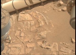 View image taken on Mars, Mars Perseverance Sol 586: Right Mastcam-Z Camera