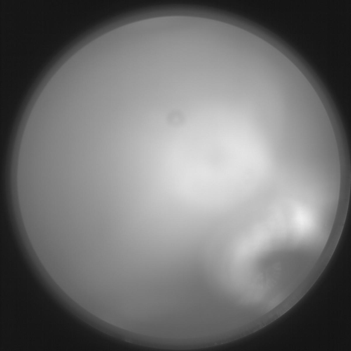 This image was taken by SUPERCAM_RMI onboard NASA's Mars rover Perseverance on Sol 588