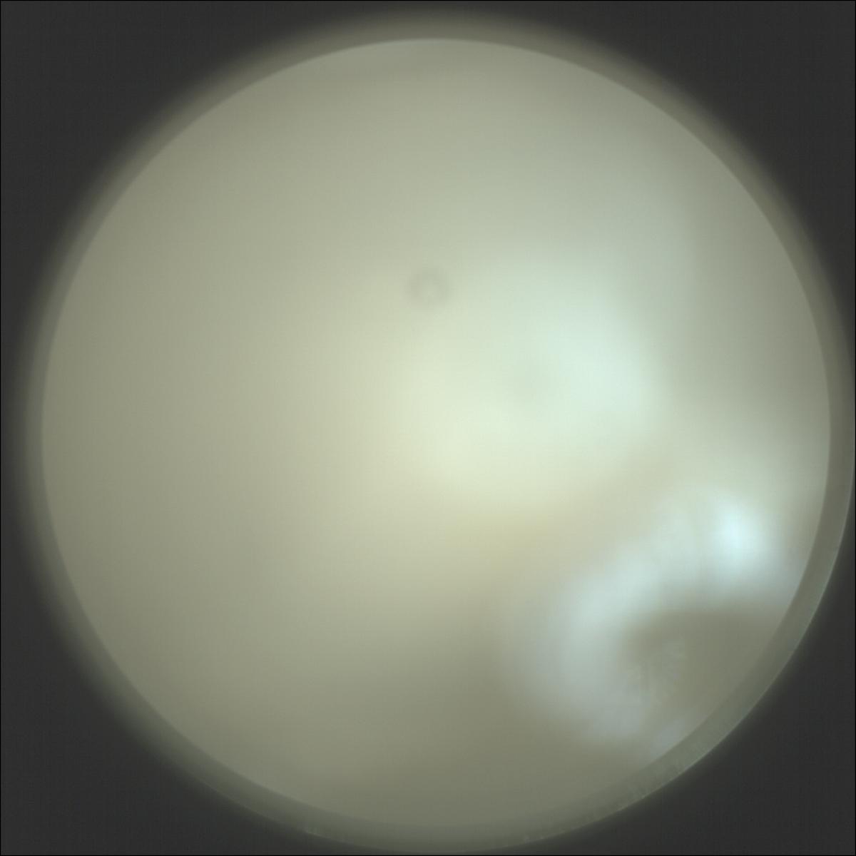 This image was taken by SUPERCAM_RMI onboard NASA's Mars rover Perseverance on Sol 588