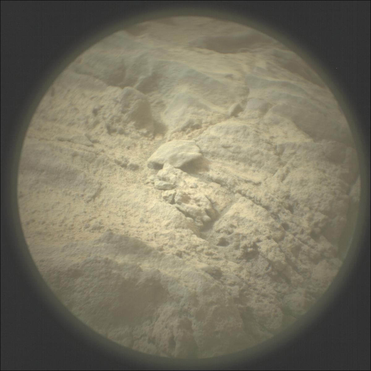 This image was taken by SUPERCAM_RMI onboard NASA's Mars rover Perseverance on Sol 588