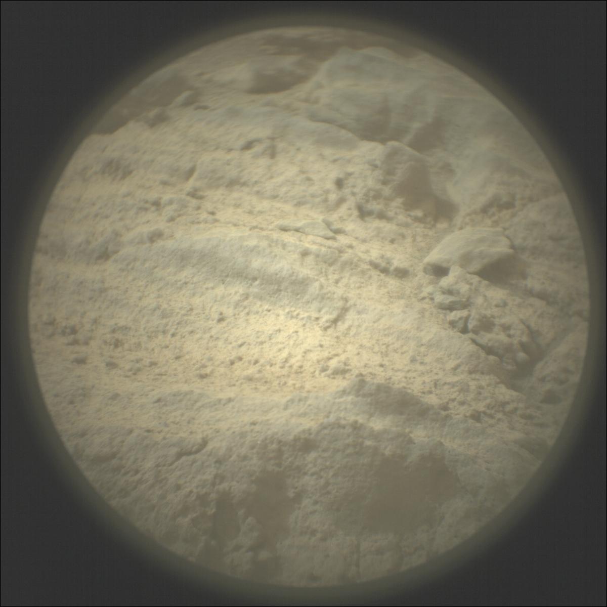 This image was taken by SUPERCAM_RMI onboard NASA's Mars rover Perseverance on Sol 588