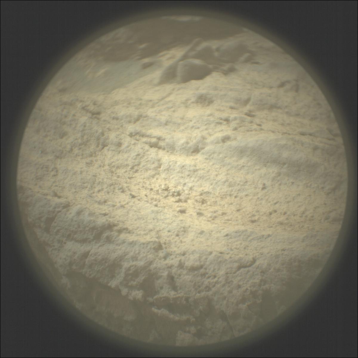 This image was taken by SUPERCAM_RMI onboard NASA's Mars rover Perseverance on Sol 588